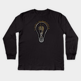 Lightbulb Kids Long Sleeve T-Shirt